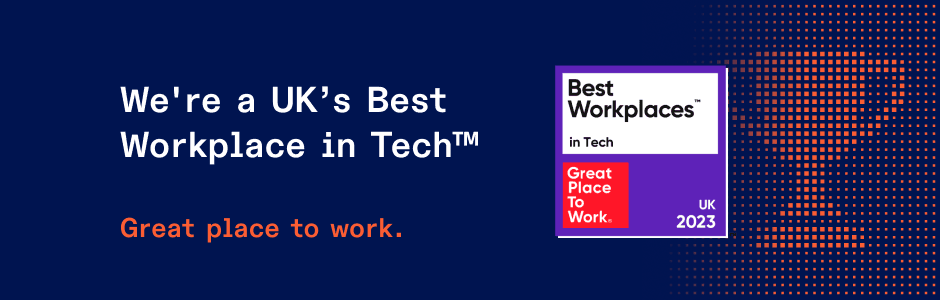 Index.dev is named one of the UK’s Best Workplaces in Tech™ industry
