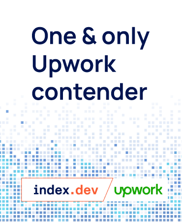 One & only Upwork contender for hiring highly-qualified remote developers 