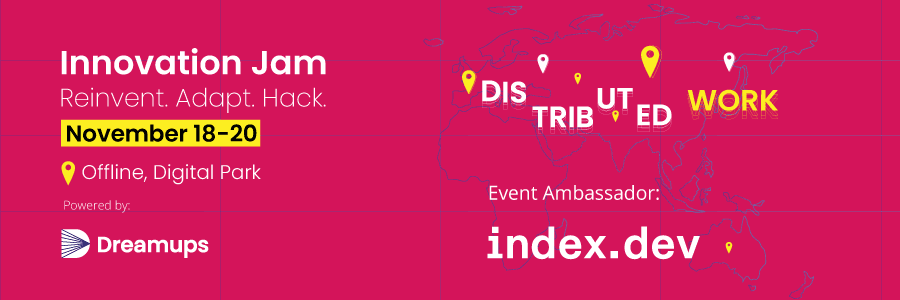 Join Index to hack the future of distributed work at Innovation Jam 2022